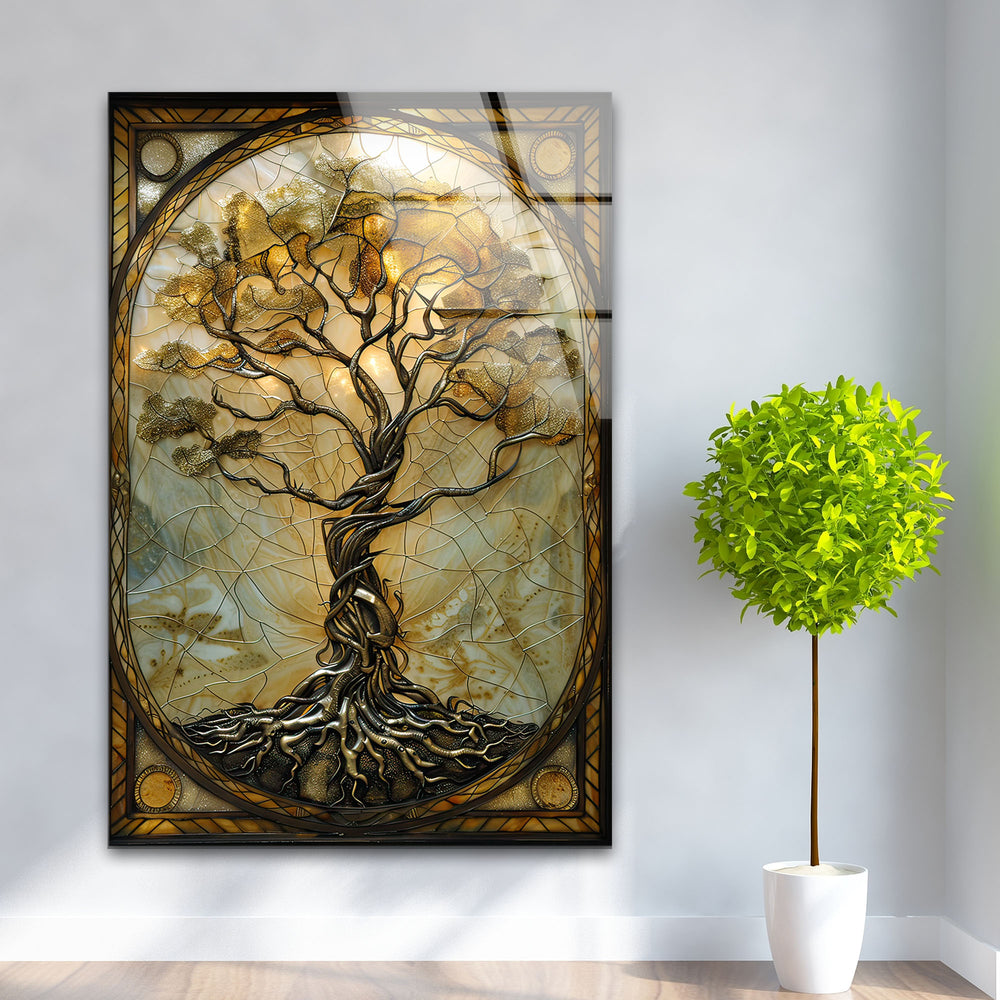 Tree and Branches Cool Glass Photos & Wall Art Decor