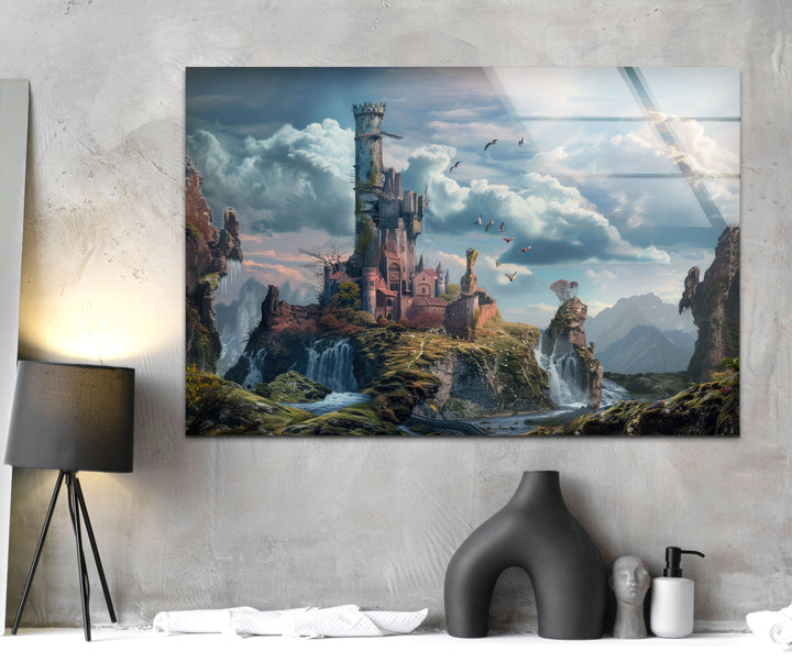 Kaer Morhen Glass Wall Art glass photo prints, glass picture prints
