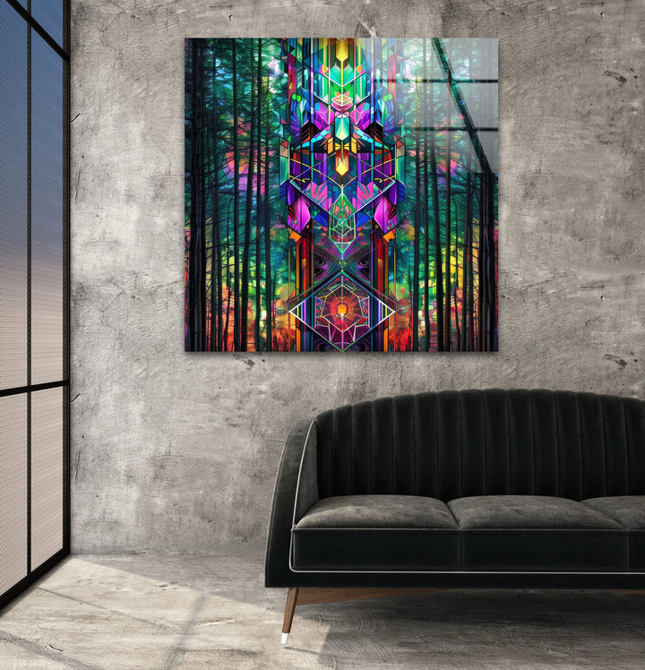 Cool Abstract Art & Glass Wall Decor