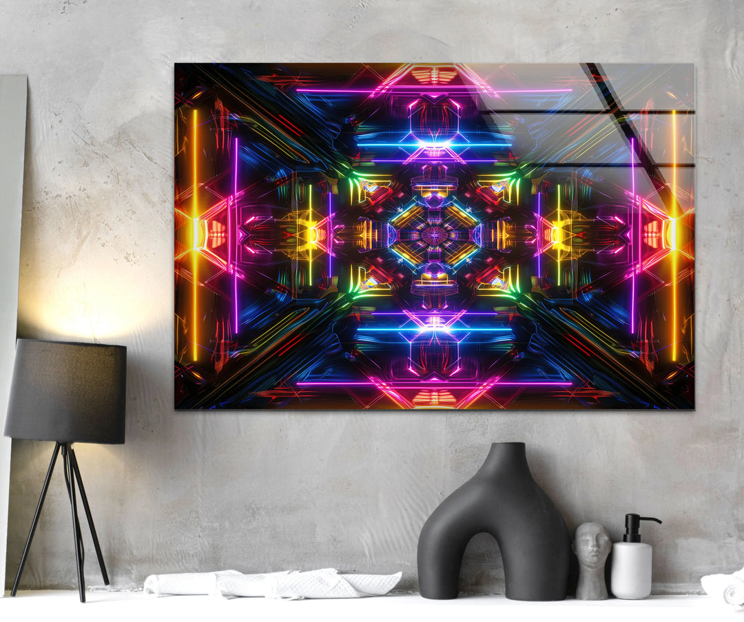 Kaleydoskop Tempered Glass Wall Art - MyPhotoStation