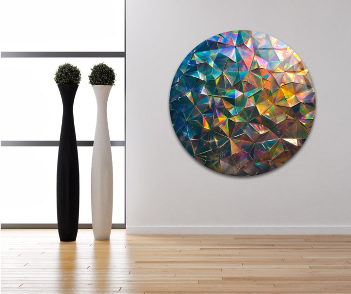 Colorful Gems Glass Wall Art Glass Printing Wall Art, Print photos on glass