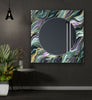 Mosaic Tempered Glass Wall Mirror