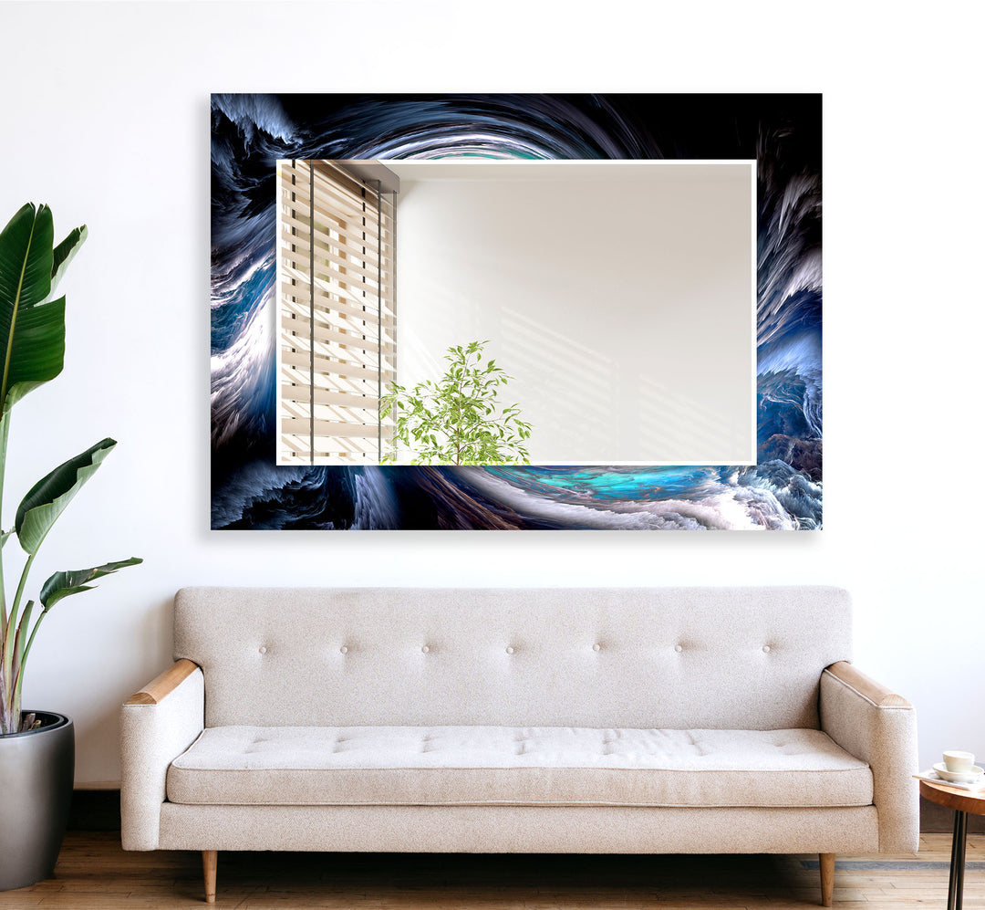 Sea Waves Wall Mirror