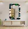 Stained Tempered Glass Wall Mirror