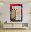 Colored Circles Wall Mirror