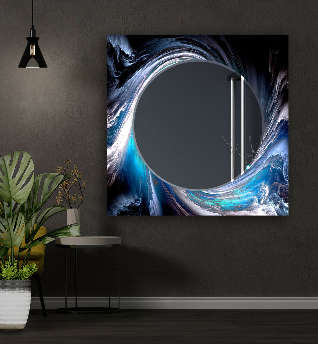 Sea Waves Wall Mirror