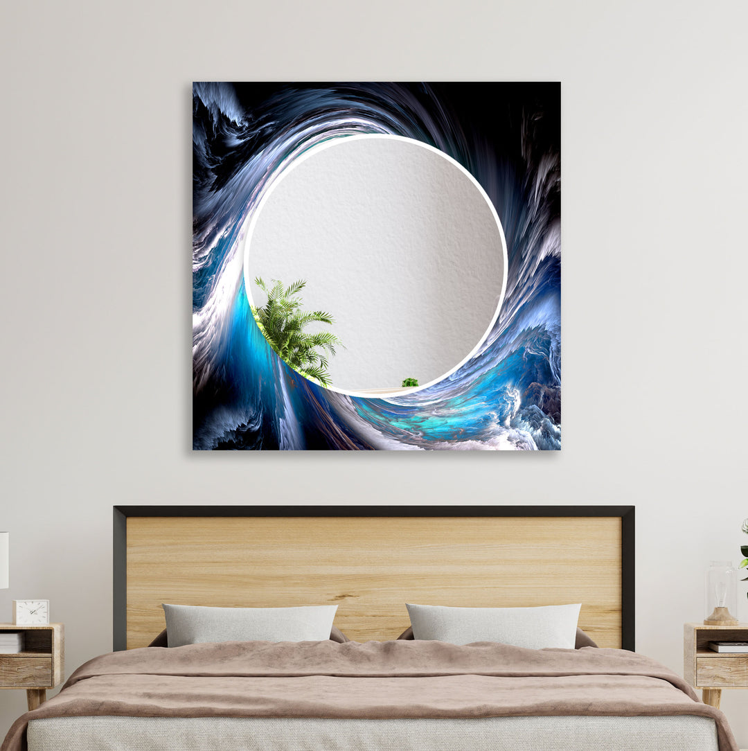 Sea Waves Wall Mirror