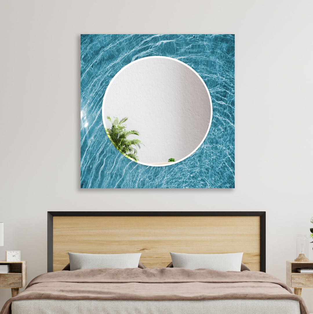 Sea Wave Wall Mirror Decorative Mirror
