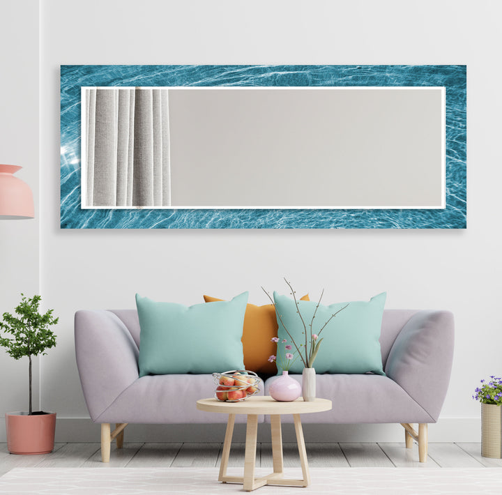 Ocean Wave Wall Mirror biggest wall mirror
