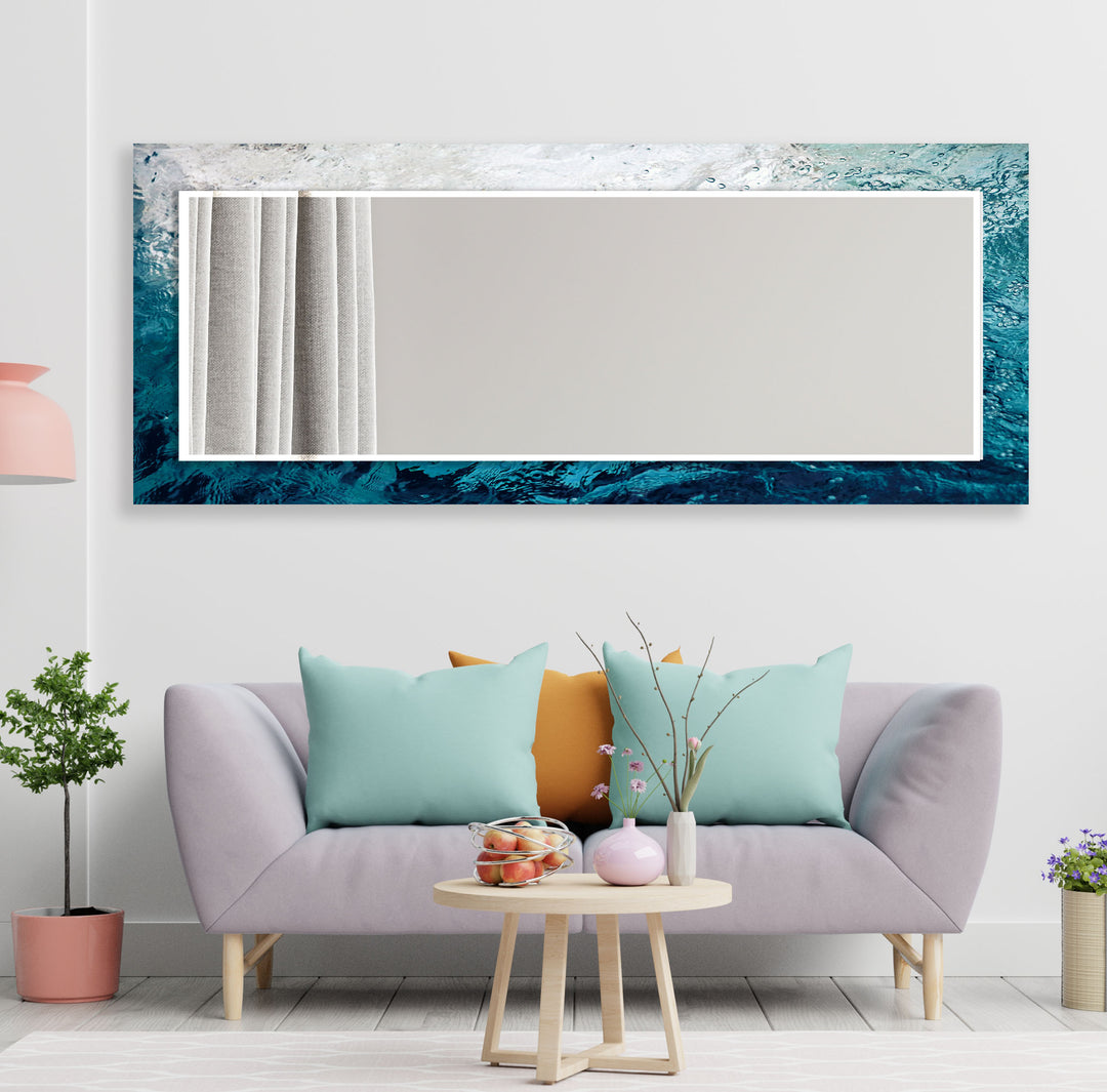 Underwater Design Wall Mirror large living room mirror