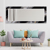 Black Gray Marble Wall Mirror