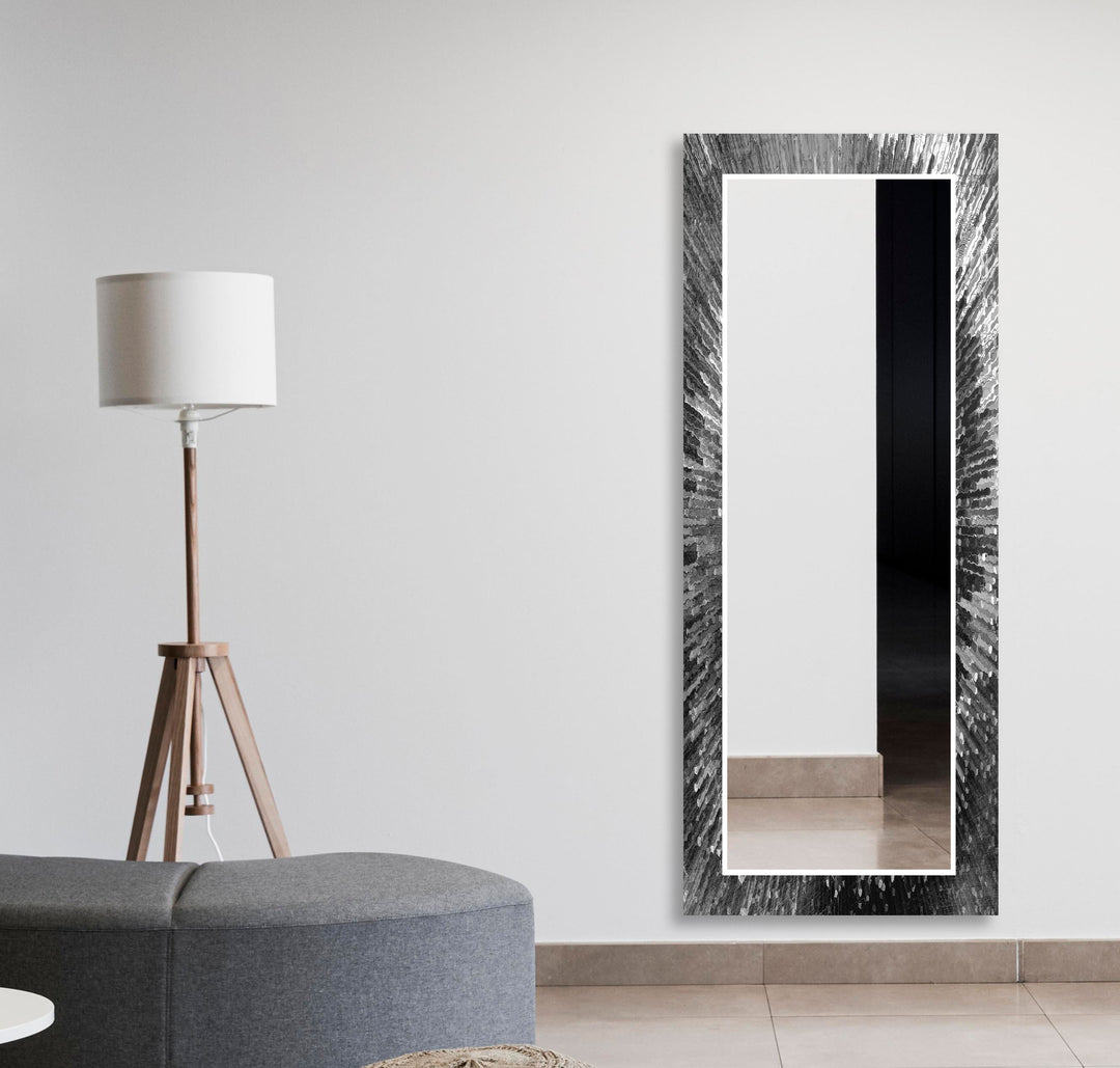 Black Splash Wall Mirrors mirror black
