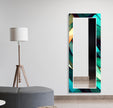 Stained Tempered Glass Wall Mirror