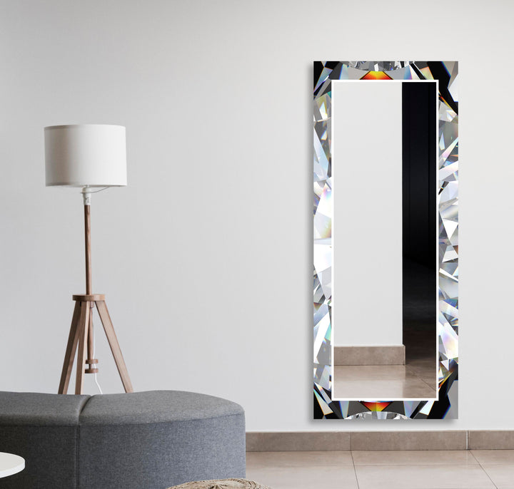 Diamond Wall Mirror Dining Room Wall Mirror
