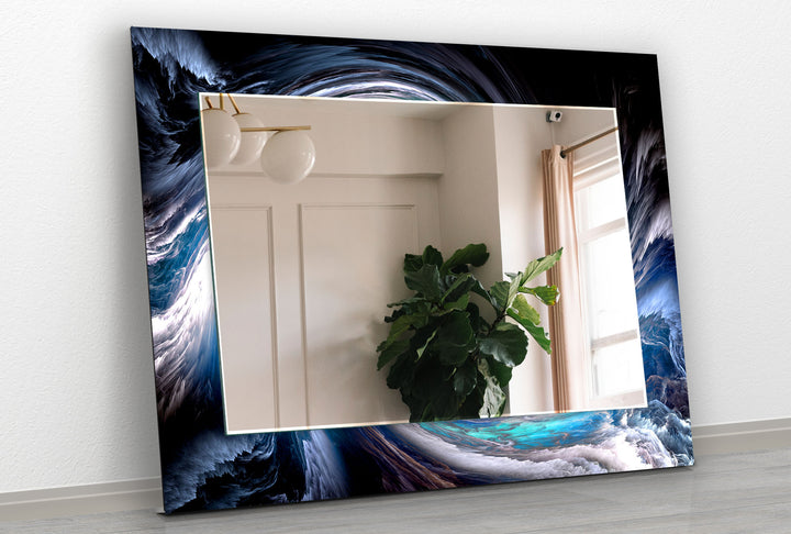 Sea Waves Wall Mirror