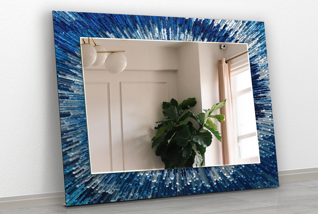 Blue Splash Wall Mirrors wall mirror
