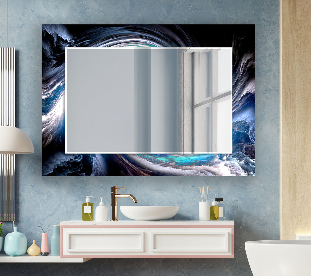 Sea Waves Wall Mirror