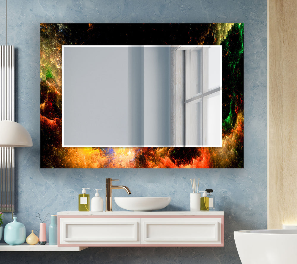 Space & Clouds Wall Mirror big wall mirror
