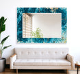 Marble Tempered Glass Wall Mirror