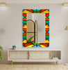 Stained Tempered Glass Wall Mirror