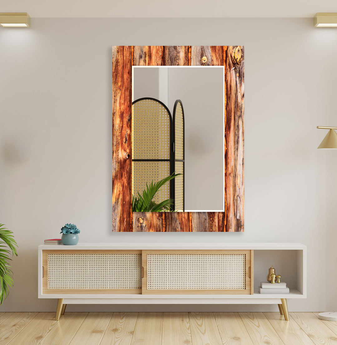 Light Wood Wall Mirrors Huge Mirror
