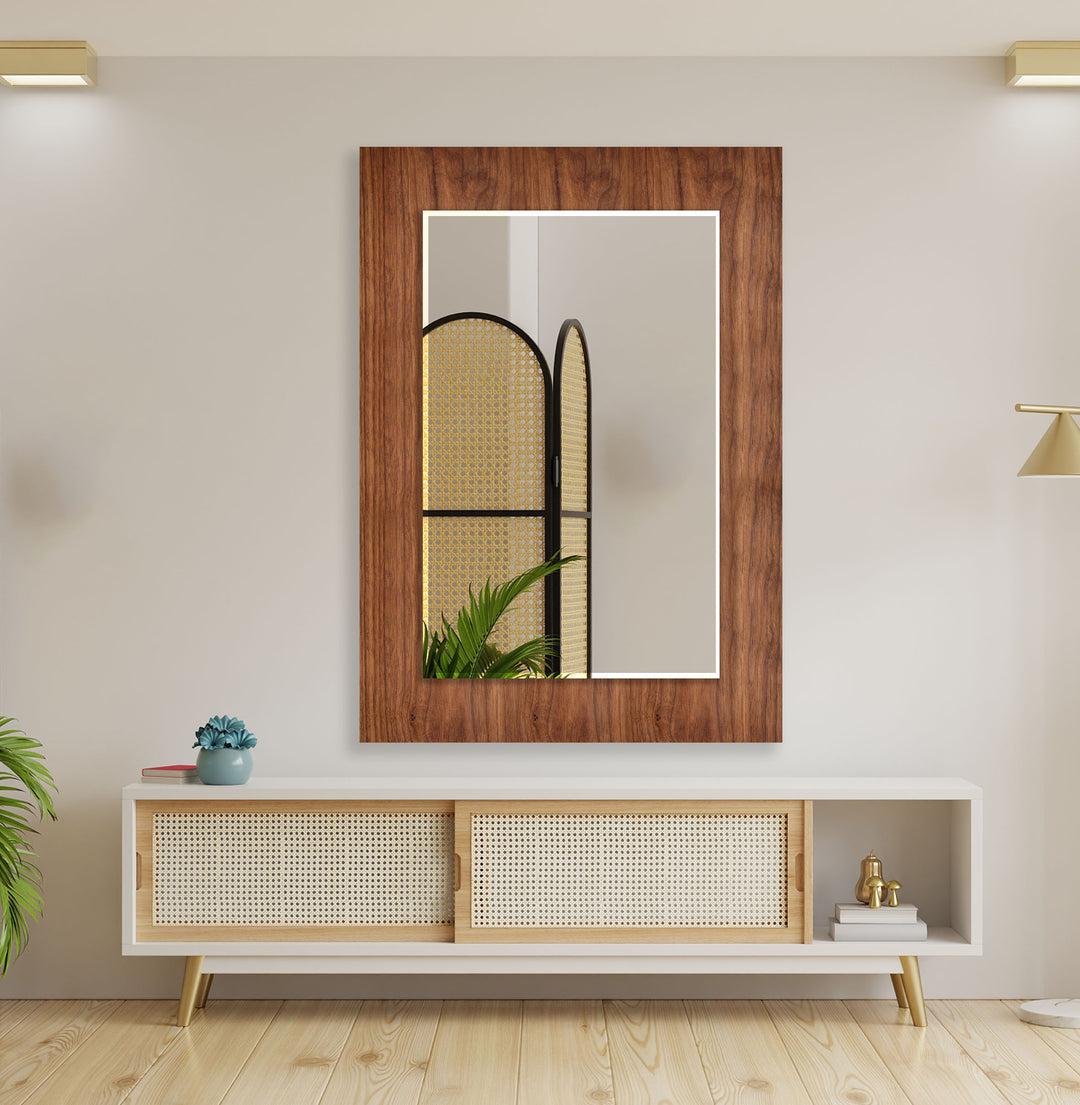 Wooden Wall Mirrors biggest wall mirror
