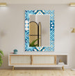 Mosaic Tempered Glass Wall Mirror