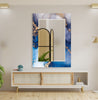 Marble Tempered Glass Wall Mirror