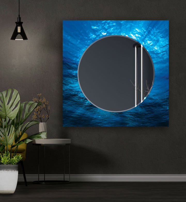 Deep Sea Appearance Wall Mirror Modern Wall Mirror
