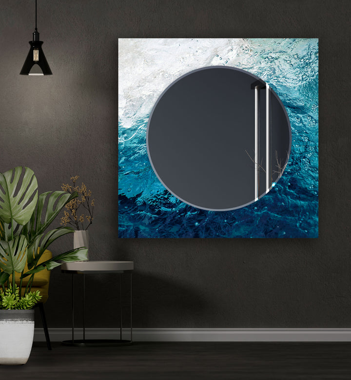 Underwater Design Wall Mirrors dining room mirror
