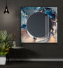 Marble Tempered Glass Wall Mirror