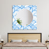 Marble Tempered Glass Wall Mirror