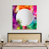 Stained Tempered Glass Wall Mirror