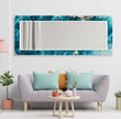 Marble Tempered Glass Wall Mirror