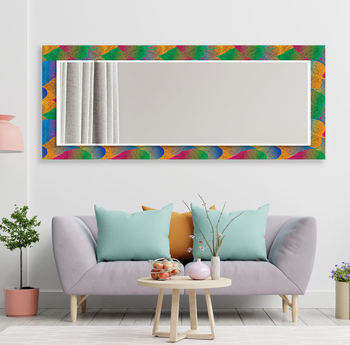 Colorful Leaves Wall Mirrors