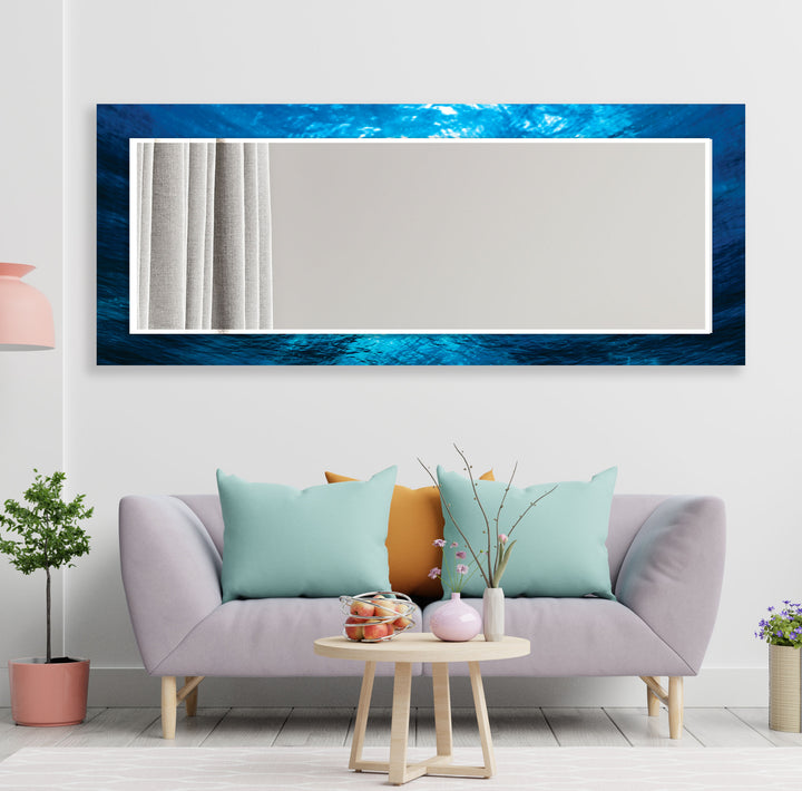 Deep Sea Appearance Wall Mirror Small Wall Mirror
