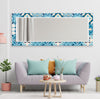 Mosaic Tempered Glass Wall Mirror