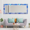 Blue Mosaic Wall Mirror