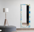 Mosaic Tempered Glass Wall Mirror