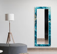 Marble Tempered Glass Wall Mirror