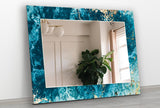 Marble Tempered Glass Wall Mirror