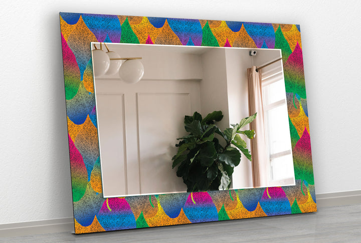 Colorful Leaves Wall Mirrors