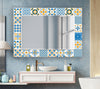 Mosaic Tempered Glass Wall Mirror