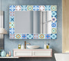 Mosaic Tempered Glass Wall Mirror