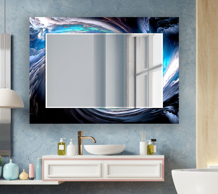 Vortex Abstract Wall Mirror Huge Mirror
