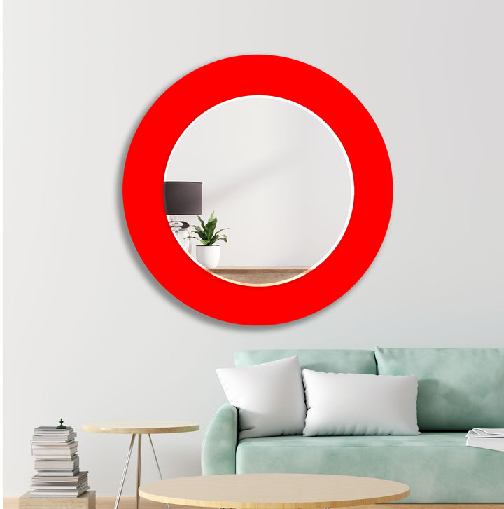 Red Wall Mirror large wall mirror
