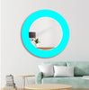 Solid Color Tempered Glass Wall Mirror