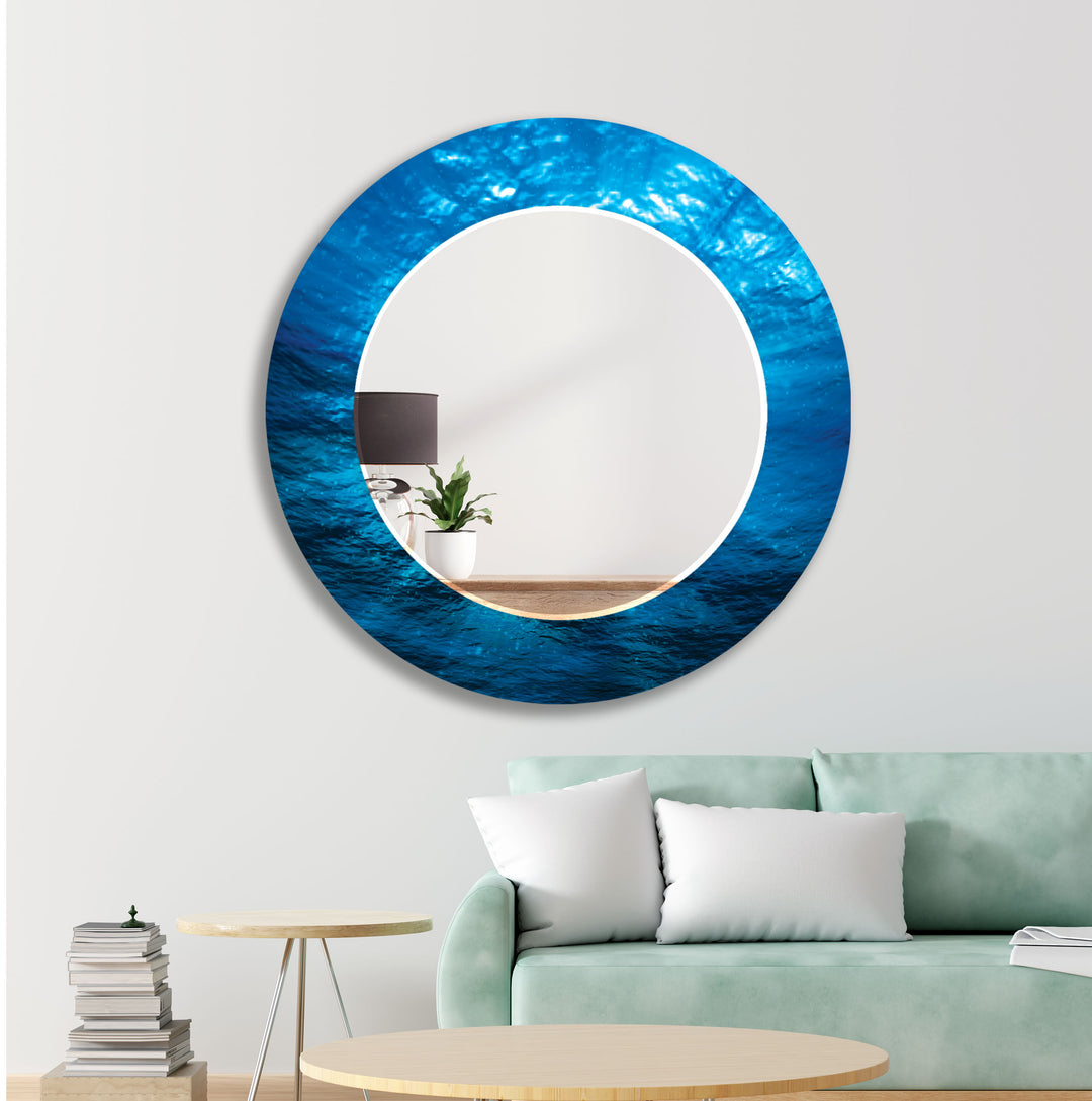 Deep Sea Appearance Wall Mirror Huge Mirror
