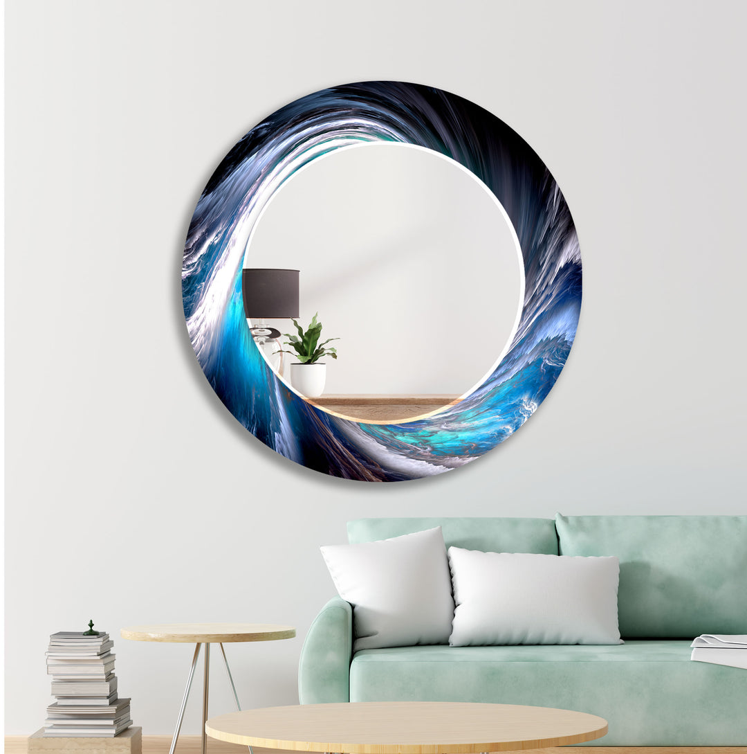 Sea Waves Wall Mirror