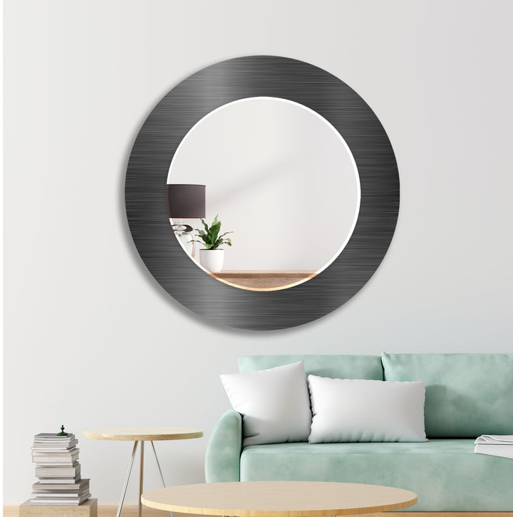 Metallic Patterned Wall Mirror full body mirror
